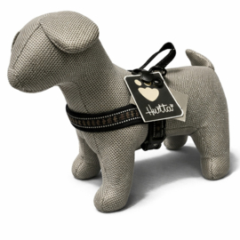 Hurtta Padded Harnas Zwart (kleine hond)