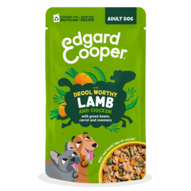 8 x Edgard & Cooper Lam en Kip 150g | Natvoer Hond
