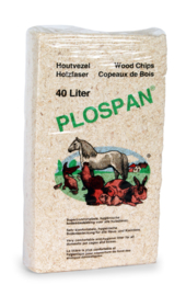 Plospan houtvezel 40 ltr.