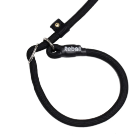 Rebel Petz Training Leash Zwart 140 cm.