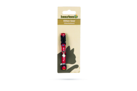 Kittenhalsbandje nylon rood