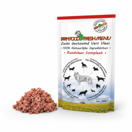 Farm Food fresh menu rundvlees 125 gram.