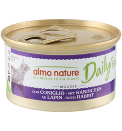 Almo Nature Daily Mousse Konijn (10 stuks)