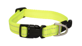 Rogz 4 Dogz Nylon Halsband Geel