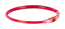 USB LedTube Halsband rood