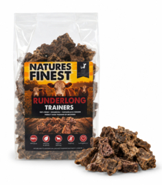Natures Finest Runderlong Trainers  100 gram | Honden Trainingsnack