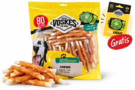 Voskes Kipstaafjes 80 stuks + GRATIS LAMPJE