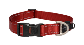 Rogz 4 Dogz Nylon Halsband Rood