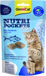 Gimcat Nutripockets Fish Tonijn (3 stuks)