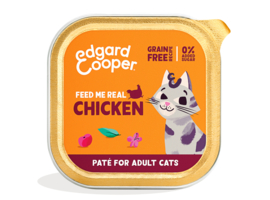 6 x Edgard & Cooper Adult Kip Pate 85 gram | Natvoer Kuipje