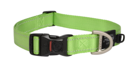Rogz 4 Dogz Nylon Halsband Lime
