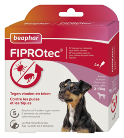 Fiprotec hond 2-10 kg.