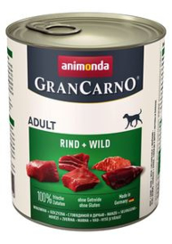 6 x Grancarno Adult Rund & Wild 800 gram