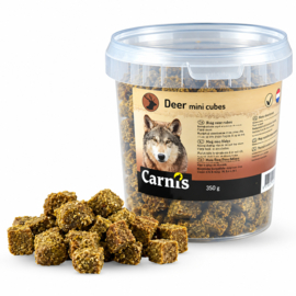 Carnis mini blokjes hert 350 gram.