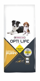 Opti Life Puppy Medium 12,5 kg. (glutenvrij)