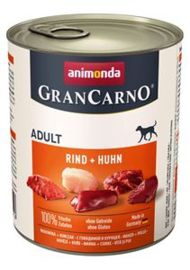 6 x Grancarno Adult Rund & Kip 800 gram