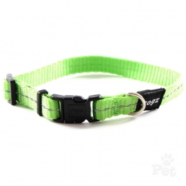 Rogz 4 Dogz Nylon Halsband Lime