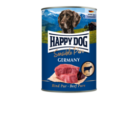 Happy Dog Germany Buffel 400 gram (4 stuks)