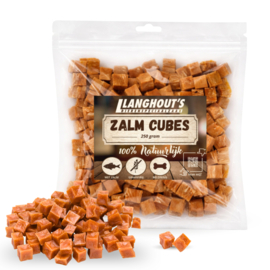 Zalm Cubes Beloningsnack 250 gram.