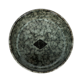 D & D Jasper stenen voerbak green marble