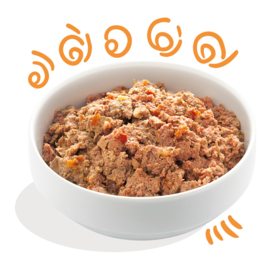 Edgard & Cooper kuipjes Kip & Kalkoen 150 gram. (6 stuks)