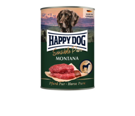 Happy Dog Montana Paard 400 gram (4 stuks)
