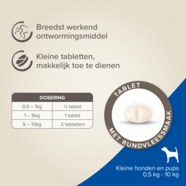 Milquestra Kleine Honden en Pups  2 tabletten