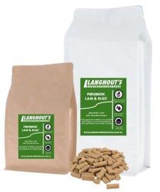 Langhout's Persbrok Lam & Rijst 3 kg.
