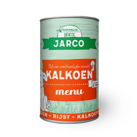 Jarco Blikvoer Kalkoen Menu 6x400 gram