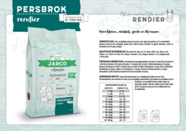 Jarco Classic Persbrok Adult Rendier 12,5 kg.