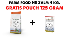 Farm Food zalmolie 4 kg. + GRATIS Pouch