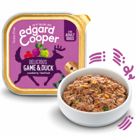 Edgard & Cooper Kuipjes Wild & Eend 150 gram. (6 stuks)