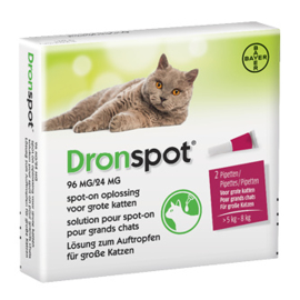 Dronspot grote kat 2 pipet