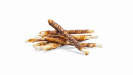 Rawhide kauwsticks met eend small (6 stuks)