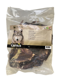 Carnis hondensnacks eendenvleugels 250 gram.