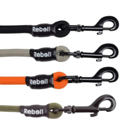 Rebel Petz Basic Leash OlijfGroen 140 cm.