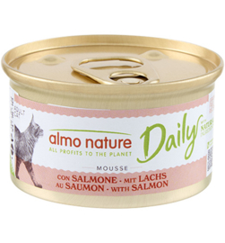 Almo Nature Daily Mousse Zalm (10 stuks)