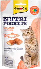 Gimcat Nutripockets met Zalm (3 stuks)