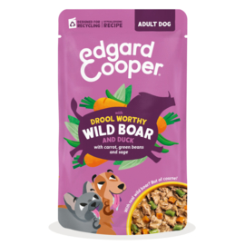 8 x Edgard & Cooper Wild Zwijn 150g | Natvoer Hond