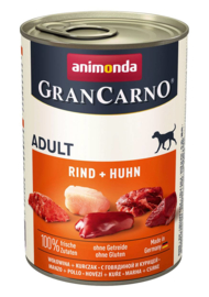 6 x Grancarno Adult Rund & Kip 400 gram