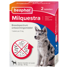 Milquestra Kleine Honden en Pups  2 tabletten