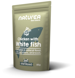 Naturea wetfood kat Chicken & White Fish