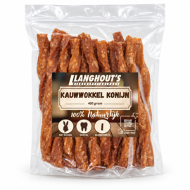 Kauwwokkel Konijn 400 gram