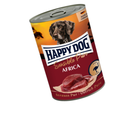 Happy Dog Africa Struisvogel 400 gram (4 stuks)