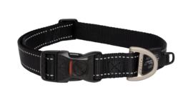 Rogz 4 Dogz Nylon Halsband Zwart