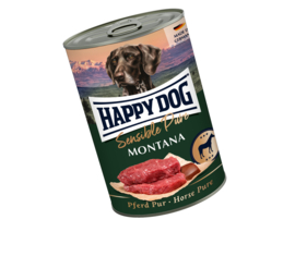 Happy Dog Montana Paard 400 gram (4 stuks)