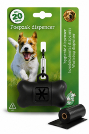Poepzakhouder Botje Zwart