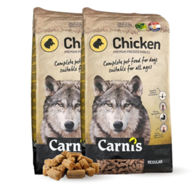 Carnis brok geperst kip 12,5 kg. dubbelpak