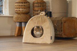 Kattenhuis Moza Beige