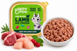 6 x Edgard & Cooper Adult Lam & Kip Pate 85 gram | Natvoer Kuipje